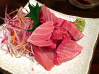 三崎港直マグロ各種 550yen~